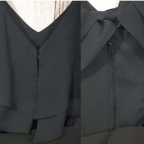 ACT I VTG New York Ruffle Dress - Picture 4 of 7